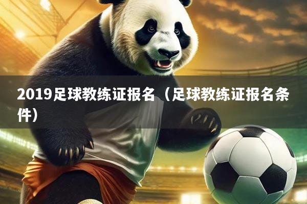 2019足球教练证报名（足球教练证报名条件）